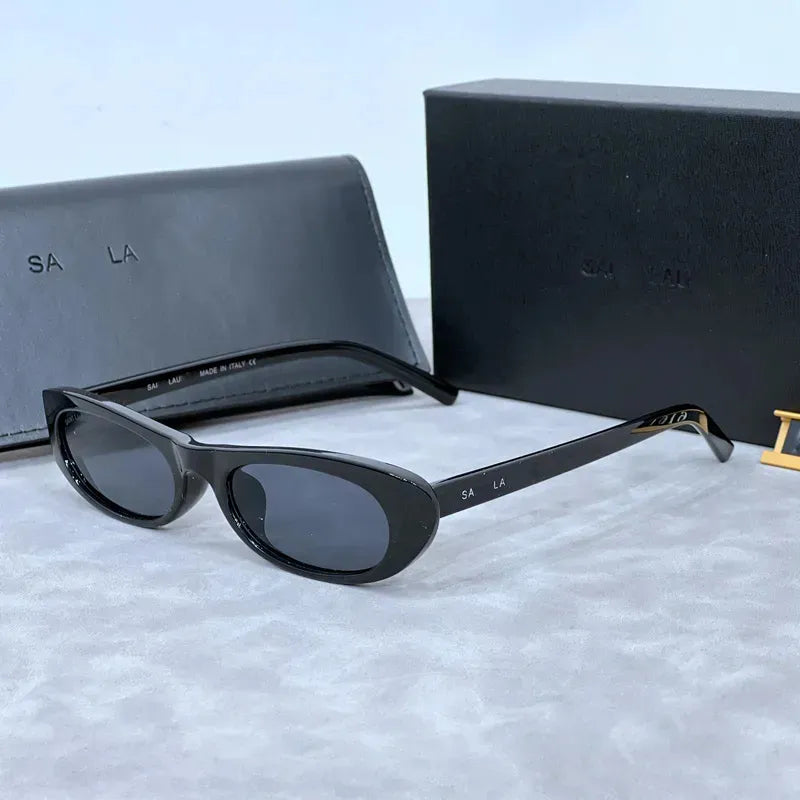 YSL OVAL BLACK YV01