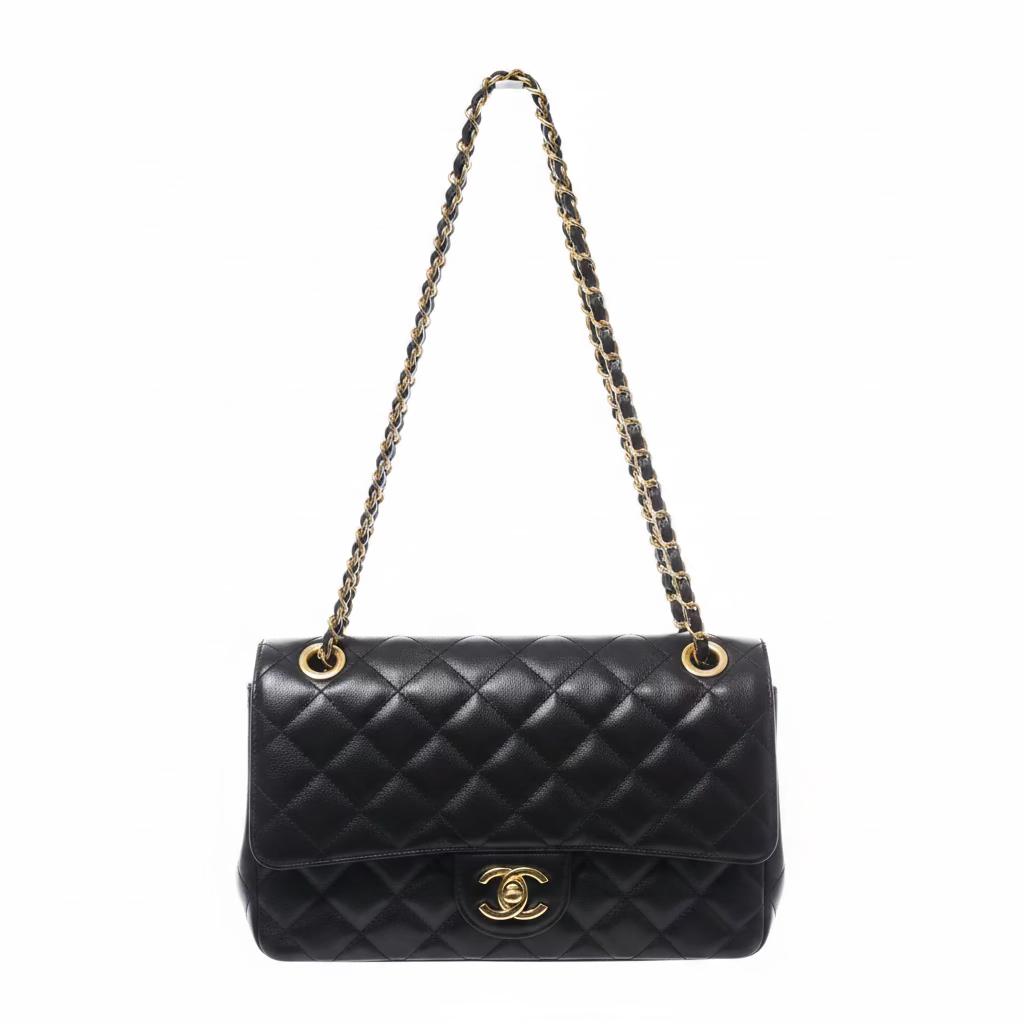 CHANEL CC / BLACK GOLD