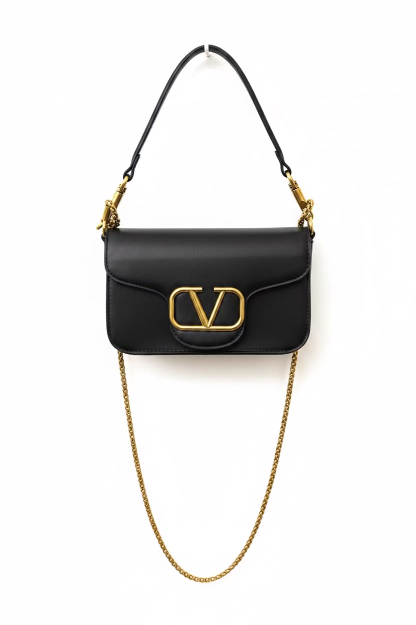 VALENTINO BANDOLERA / BLACK