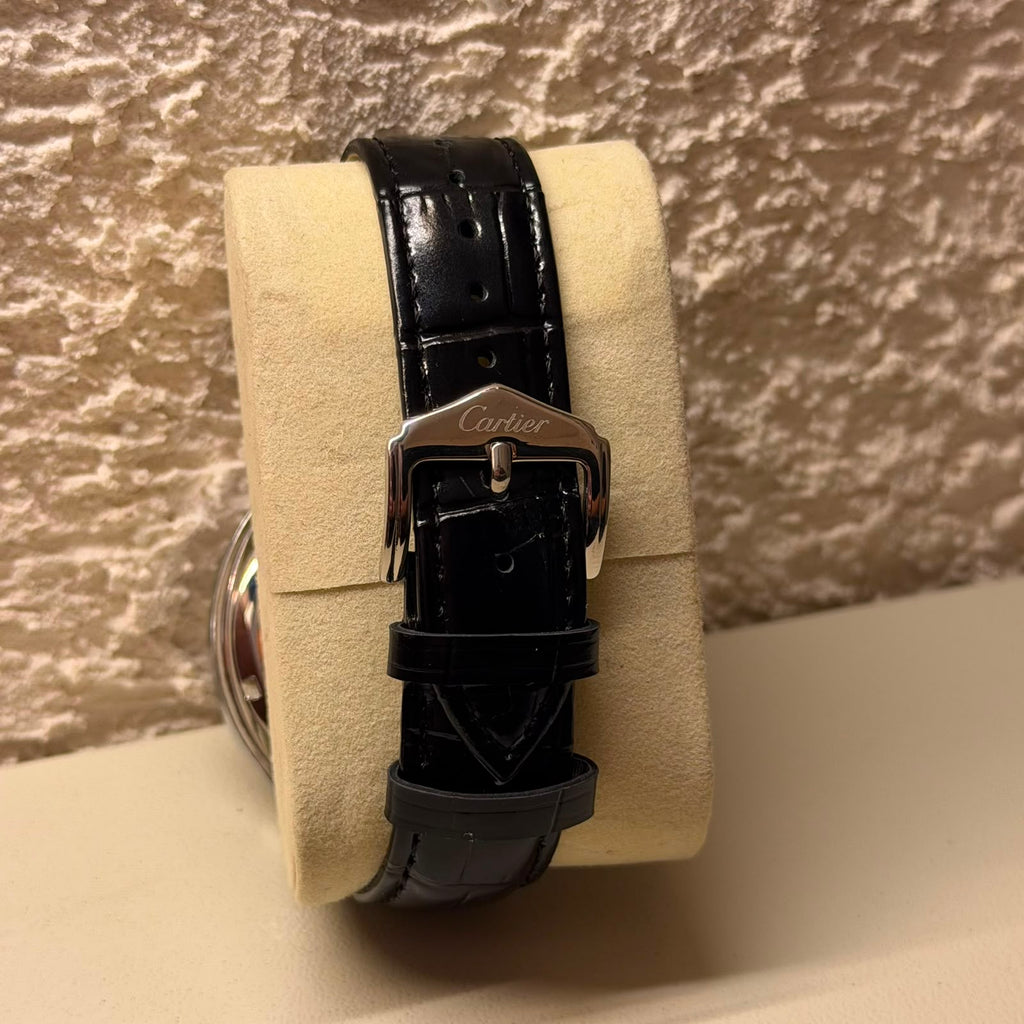 CARTIER DRIVE BLACK LEATHER