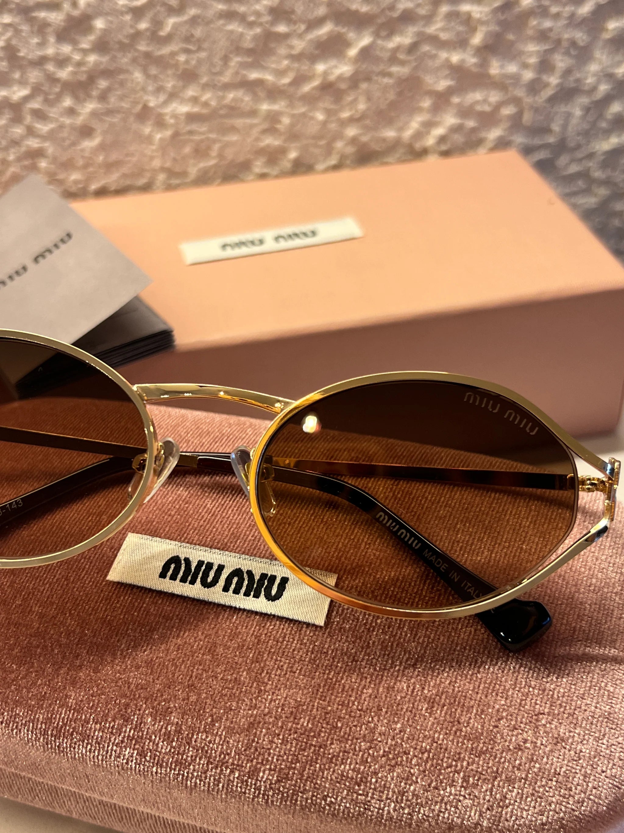 MIU MIU 54YS ROSE GOLD