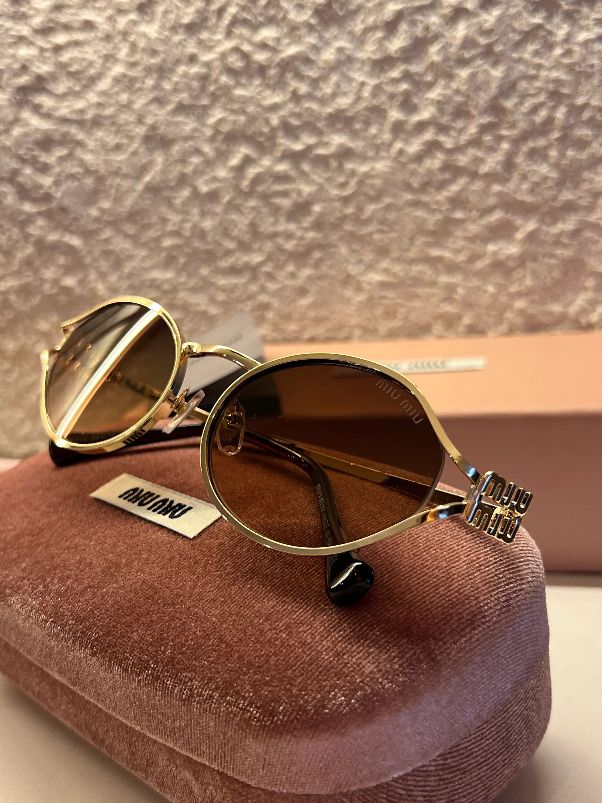 MIU MIU 54YS ROSE GOLD