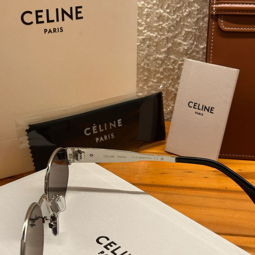 CELINE OVAL SHAPE SILVER