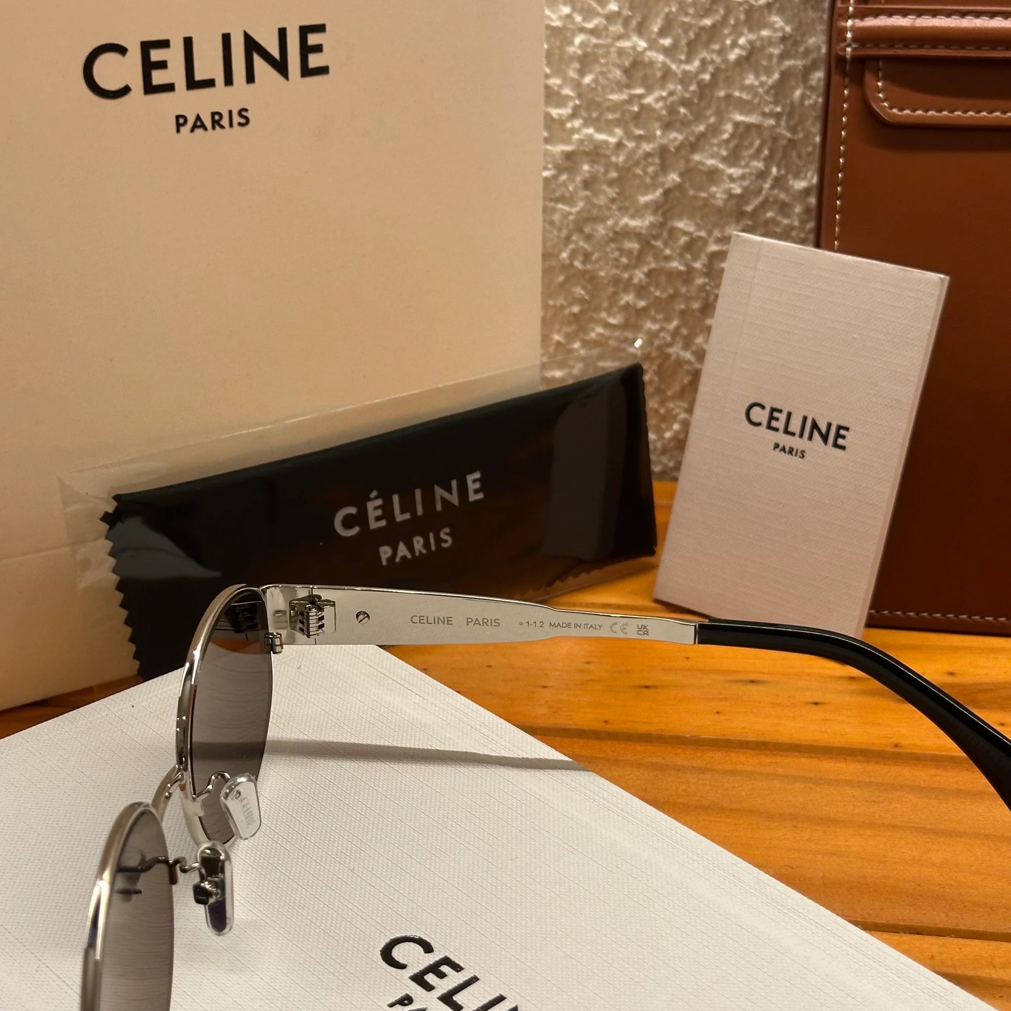 CELINE OVAL SHAPE SILVER