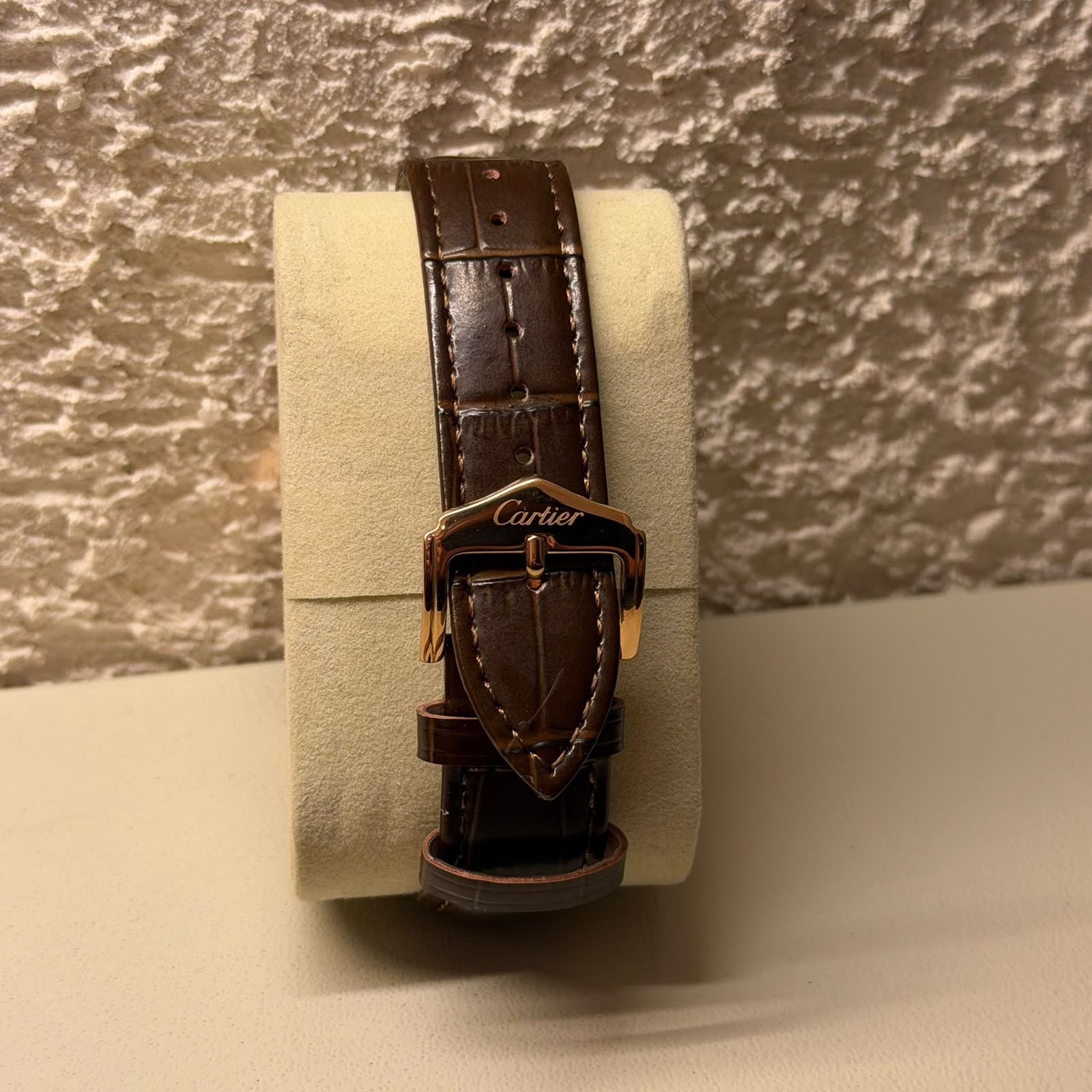 CARTIER DRIVE BROWN LEATHER