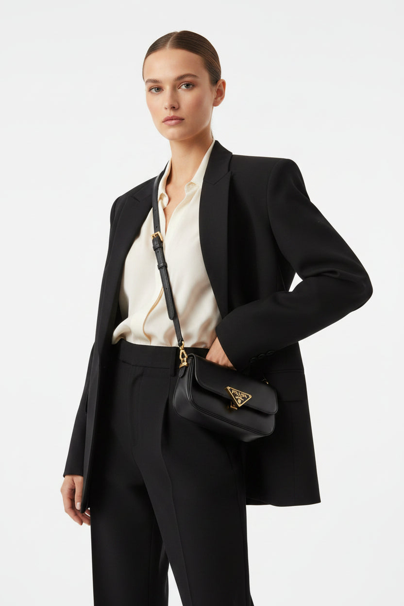 PRADA BANDOLERA BLACK