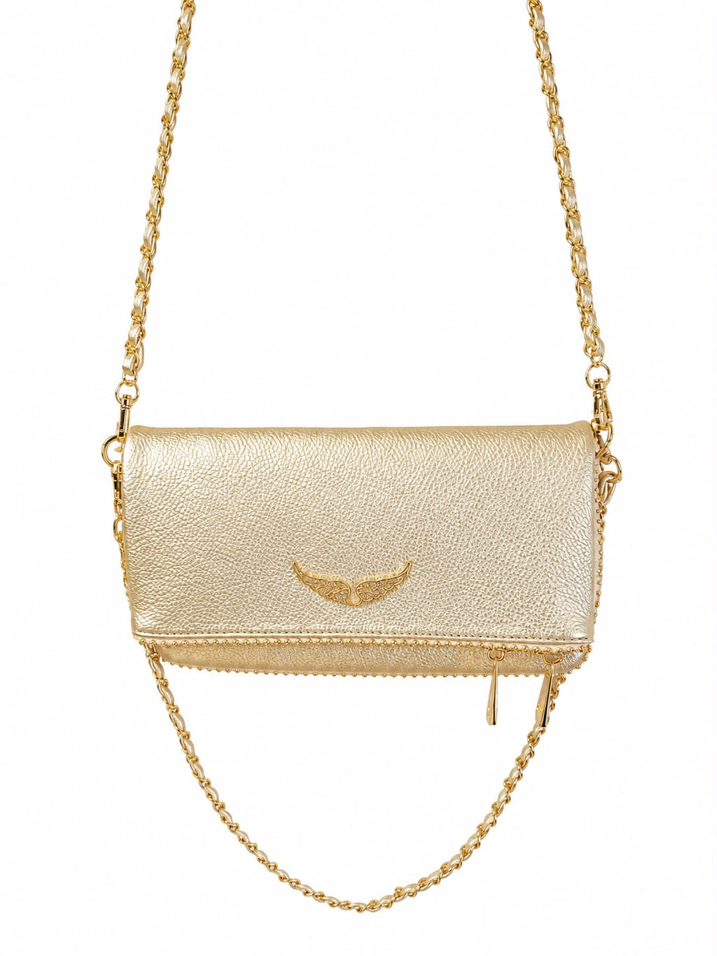 ZADIG VOLTAIRE / BANDOLERA ICONIC BEIGE