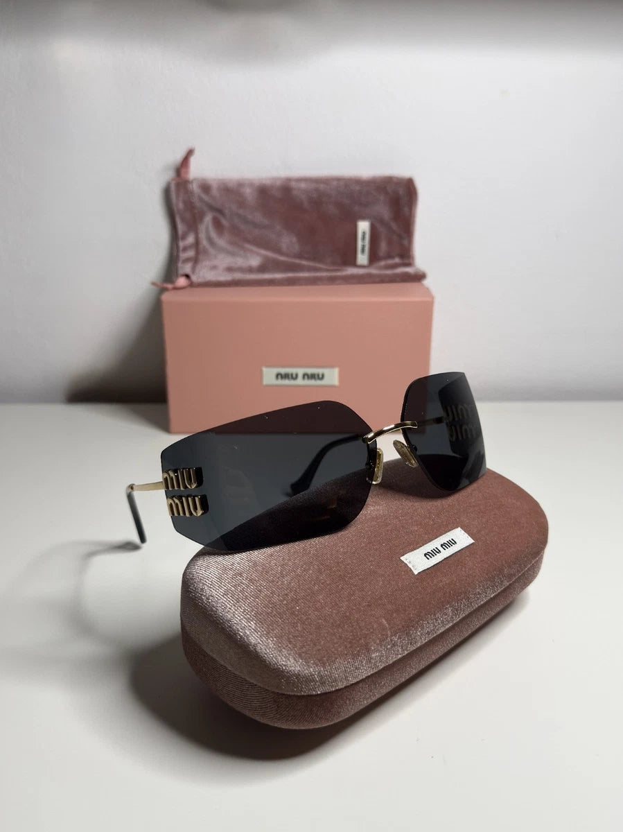 MIU MIU 10YS BLACK GOLD